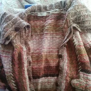Button down sweater
